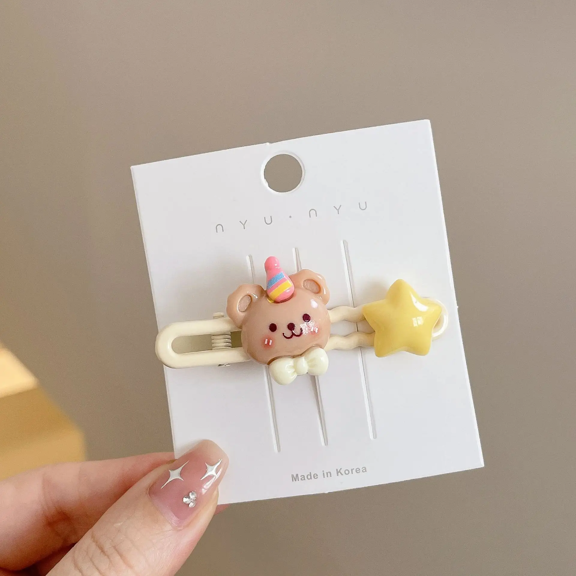 Pink Dopamine Hairpin for Girls Side Duckbill Clip - Image 46