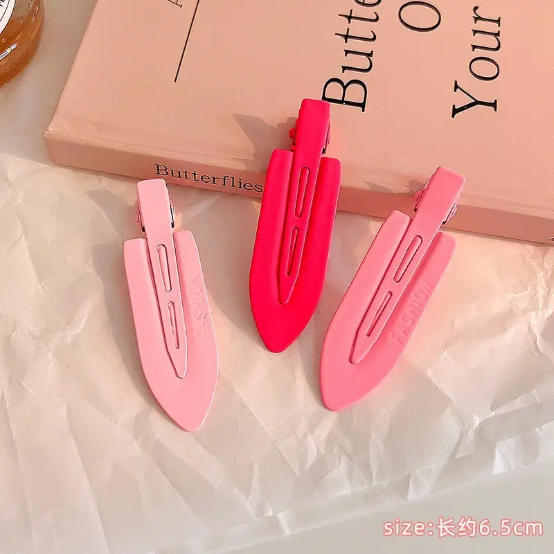 Pink Dopamine Hairpin for Girls Side Duckbill Clip - Image 49