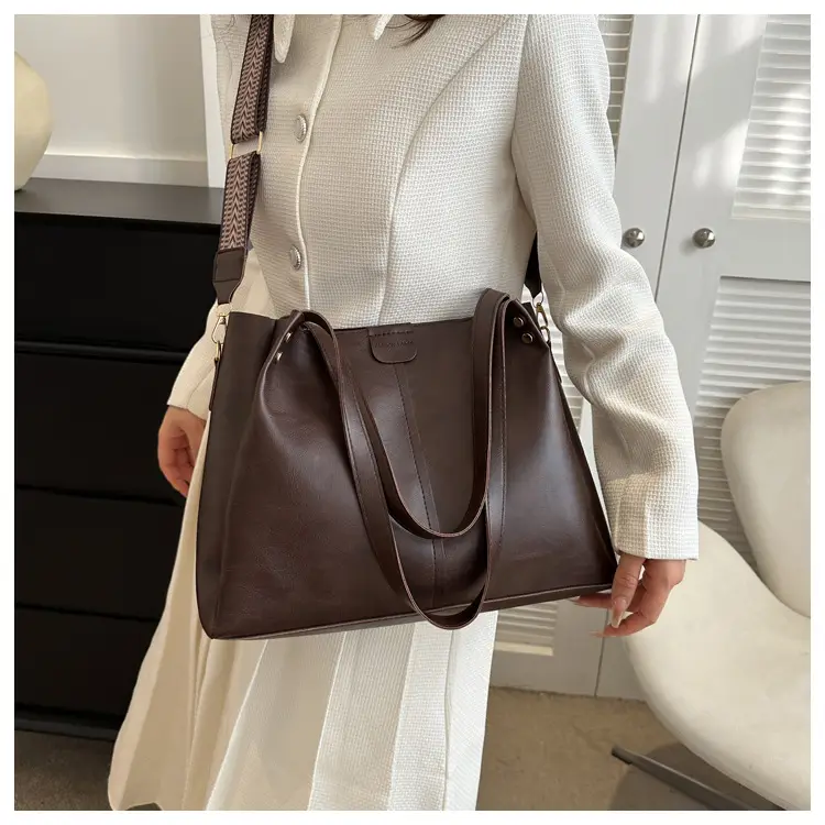 Vintage Brown Shoulder Crossbody Bag for Women — feature 16