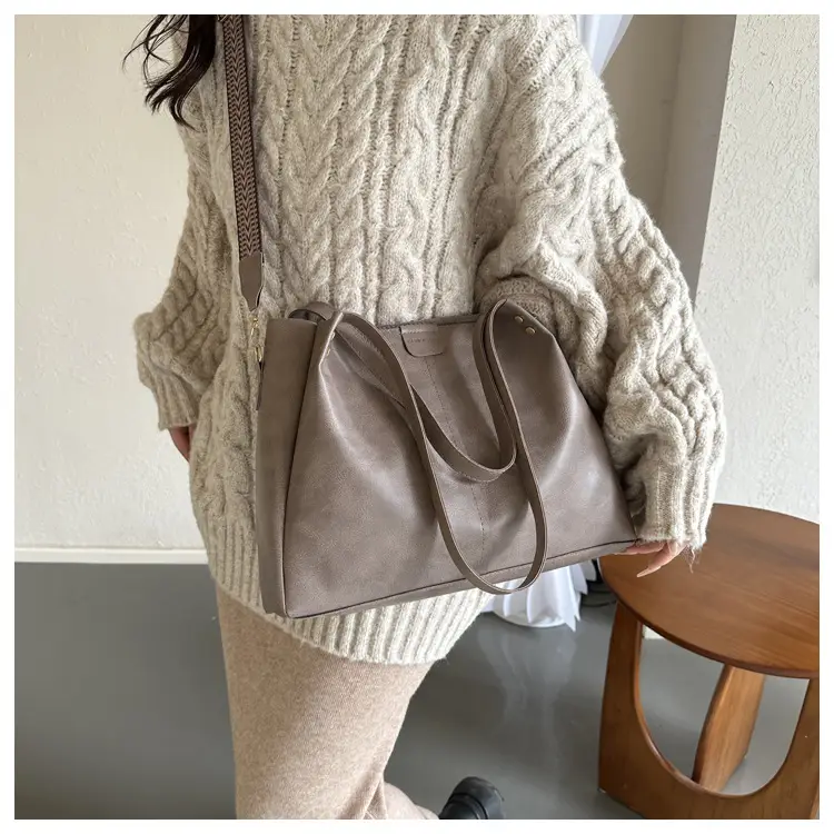 Vintage Brown Shoulder Crossbody Bag for Women — feature 25