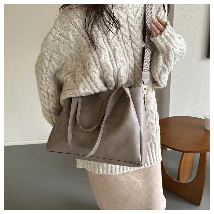 Vintage Brown Shoulder Crossbody Bag for Women — feature 27