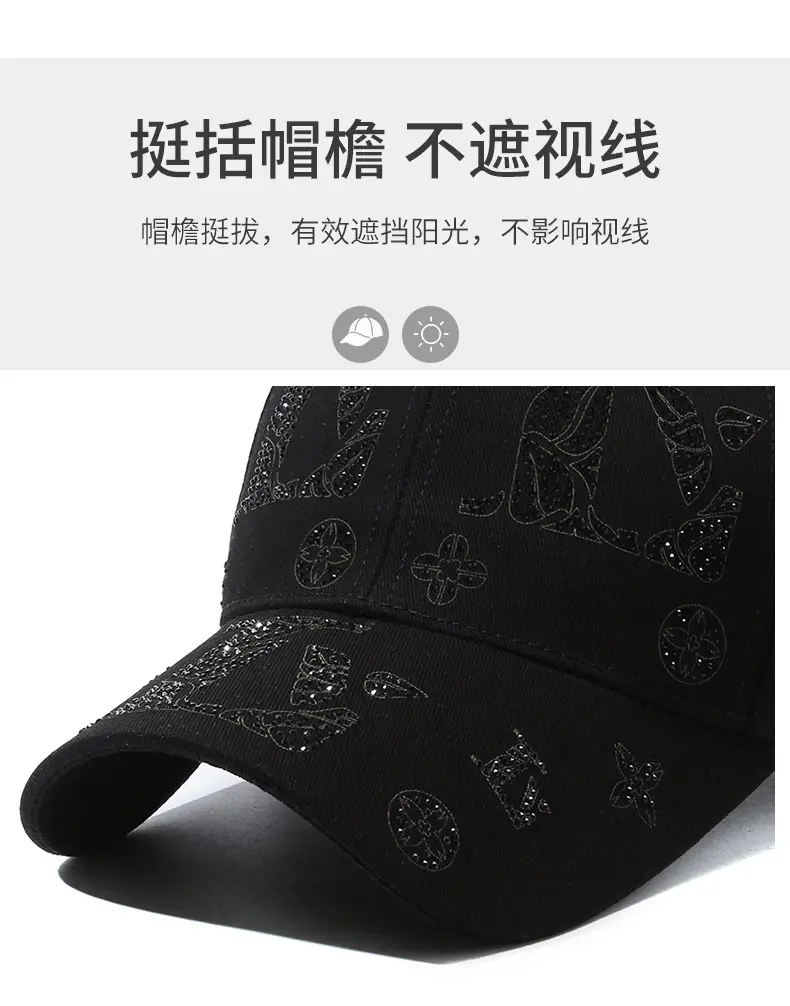 White Embroidered Baseball Cap for Men Women Sports Casual Wear — feature 2