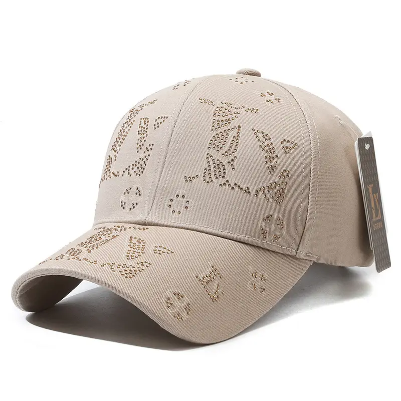 White Embroidered Baseball Cap for Men Women Sports Casual Wear - Image 2
