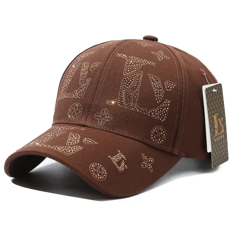 White Embroidered Baseball Cap for Men Women Sports Casual Wear - Image 3