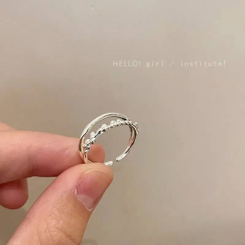 Moonstone Adjustable Ring for Women Elegant Open Design — feature 9