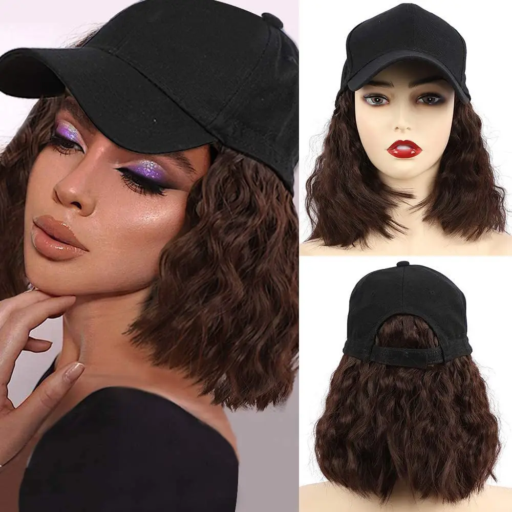High Temp Silk Sun Proof Beaded Cap Wig — feature 10