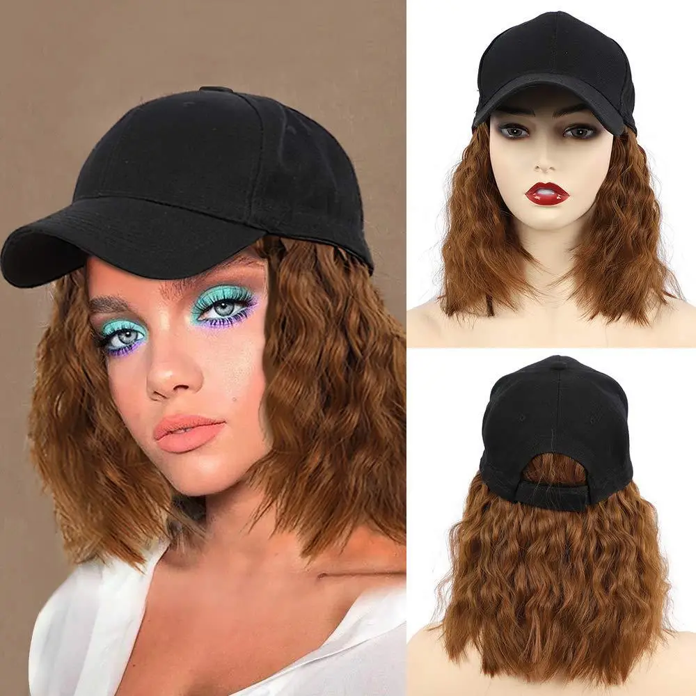 High Temp Silk Sun Proof Beaded Cap Wig - Image 4