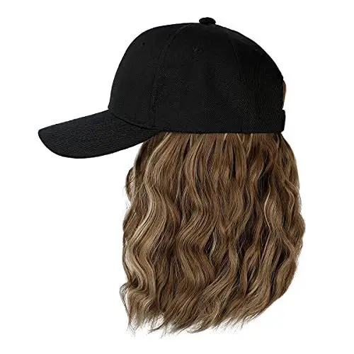 High Temp Silk Sun Proof Beaded Cap Wig - Image 7