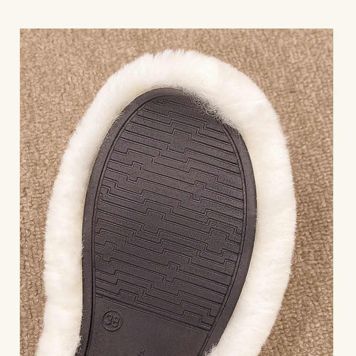 Women Warm Furry Slippers Autumn Winter Indoor Home Wear — feature 10