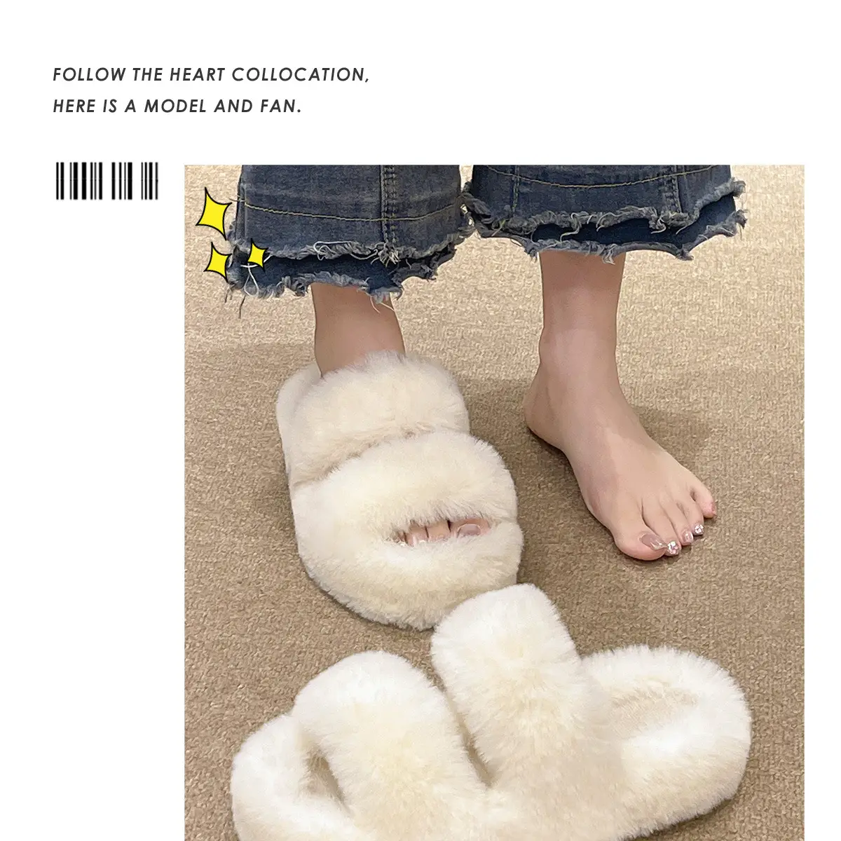 Women Warm Furry Slippers Autumn Winter Indoor Home Wear — feature 15
