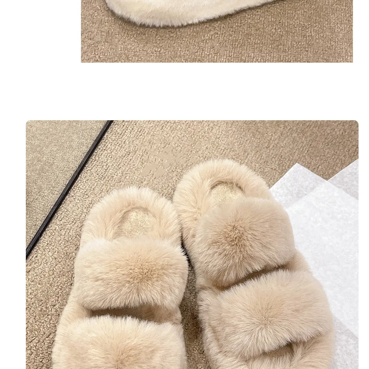 Women Warm Furry Slippers Autumn Winter Indoor Home Wear — feature 16