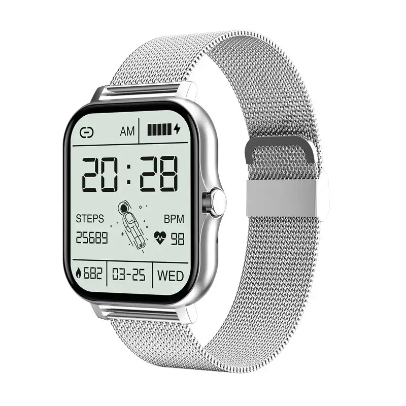 Y13 Smart Watch with Gold Bracelet & Bluetooth Connectivity - Image 10