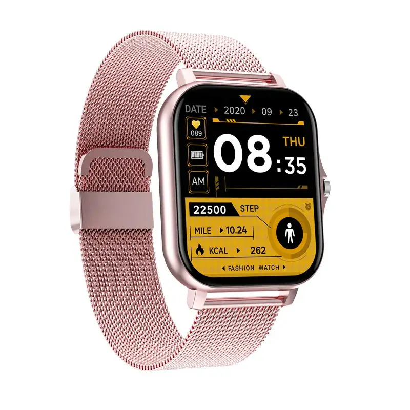 Y13 Smart Watch with Gold Bracelet & Bluetooth Connectivity - Image 11