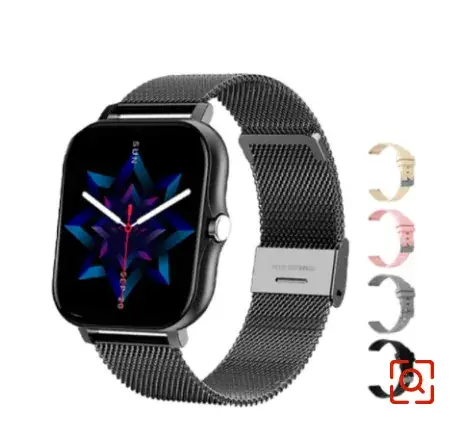 Y13 Smart Watch with Gold Bracelet & Bluetooth Connectivity - Image 13