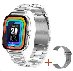 Y13 Smart Watch with Gold Bracelet & Bluetooth Connectivity - Image 19