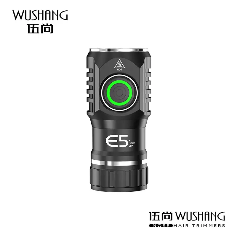 Wushang E5 LED Flashlight Strong Green Light Outdoor Rechargeable - Image 6