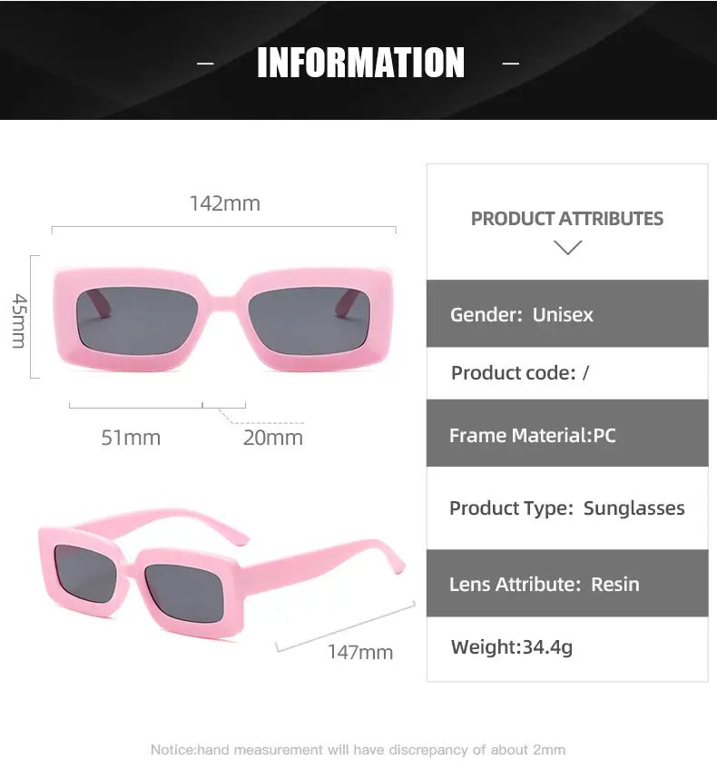 Green Retro Square Sunglasses for Women — feature 12