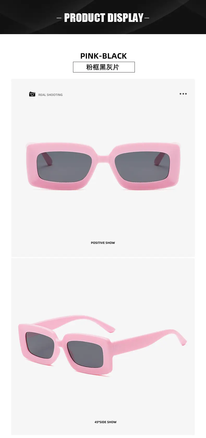 Green Retro Square Sunglasses for Women — feature 15