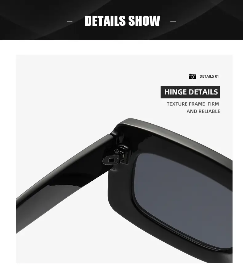 Green Retro Square Sunglasses for Women — feature 25