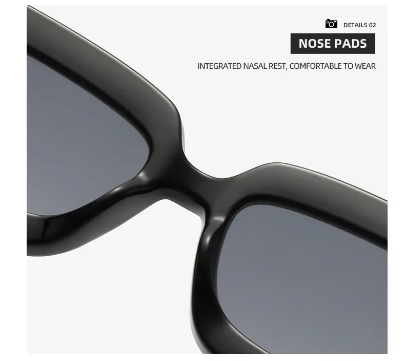 Green Retro Square Sunglasses for Women — feature 26