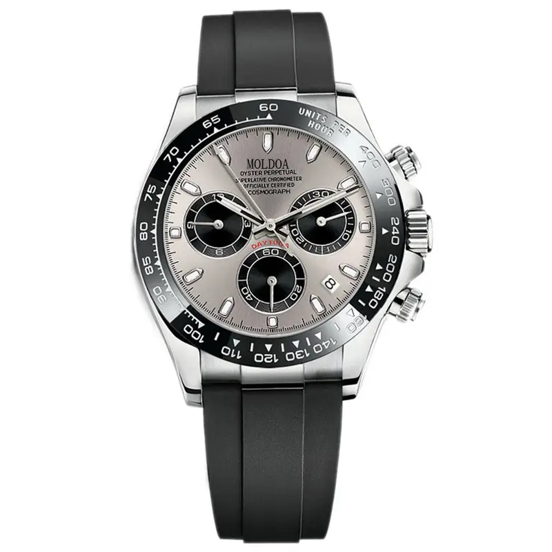 Ditong takes Jindi Yu Wenle hollow fake mechanical watch men's calendar waterproof watch trembles fast hand a generation of hair