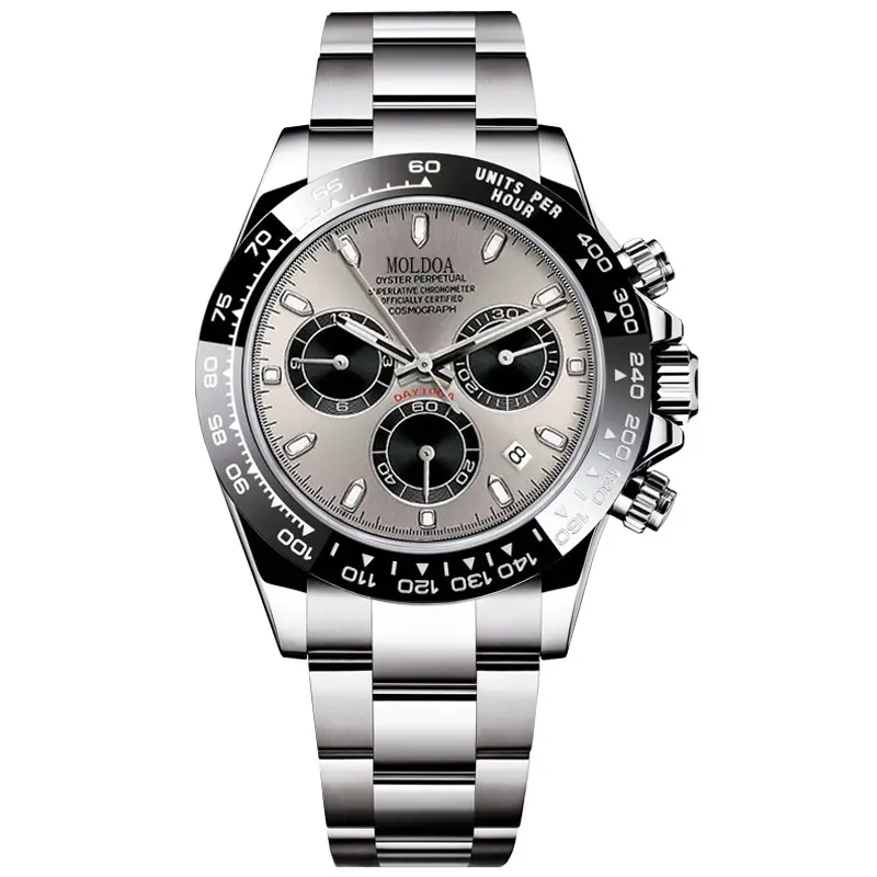 Ditong takes Jindi Yu Wenle hollow fake mechanical watch men's calendar waterproof watch trembles fast hand a generation of hair