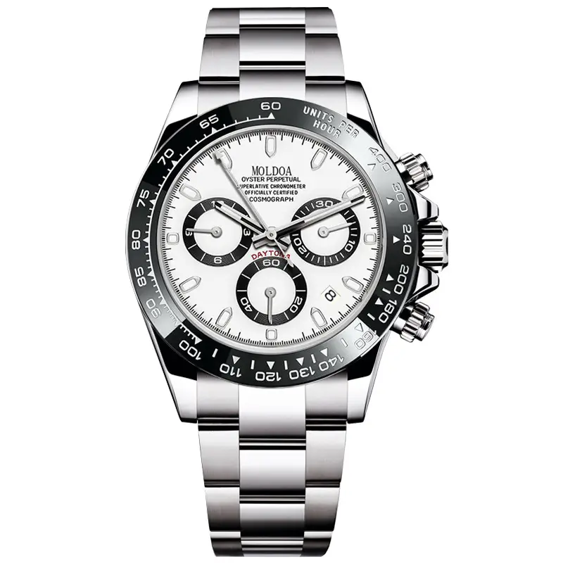 Ditong takes Jindi Yu Wenle hollow fake mechanical watch men's calendar waterproof watch trembles fast hand a generation of hair