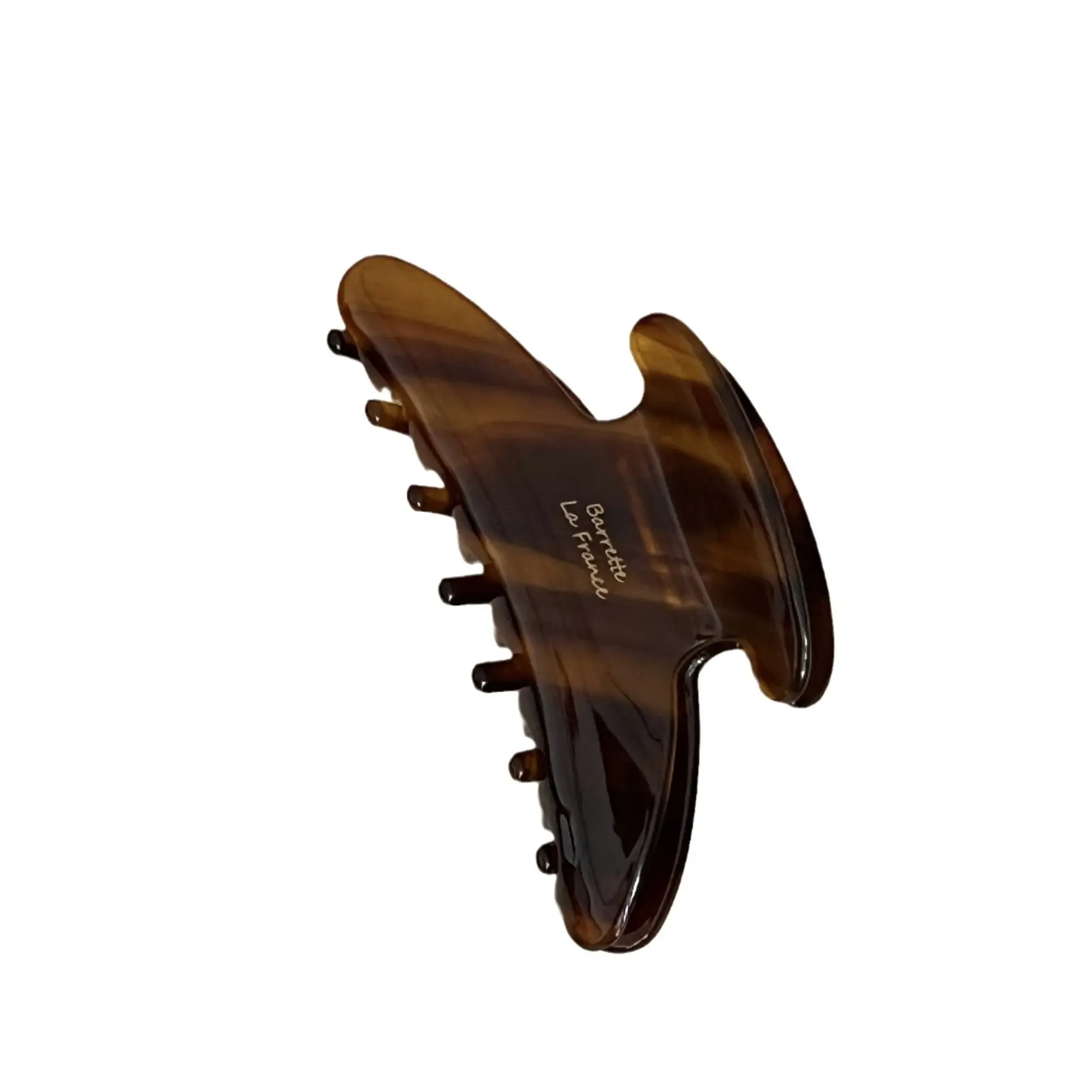 South Korea Gold Standard Acetate Hair Clip Retro Warm Brown