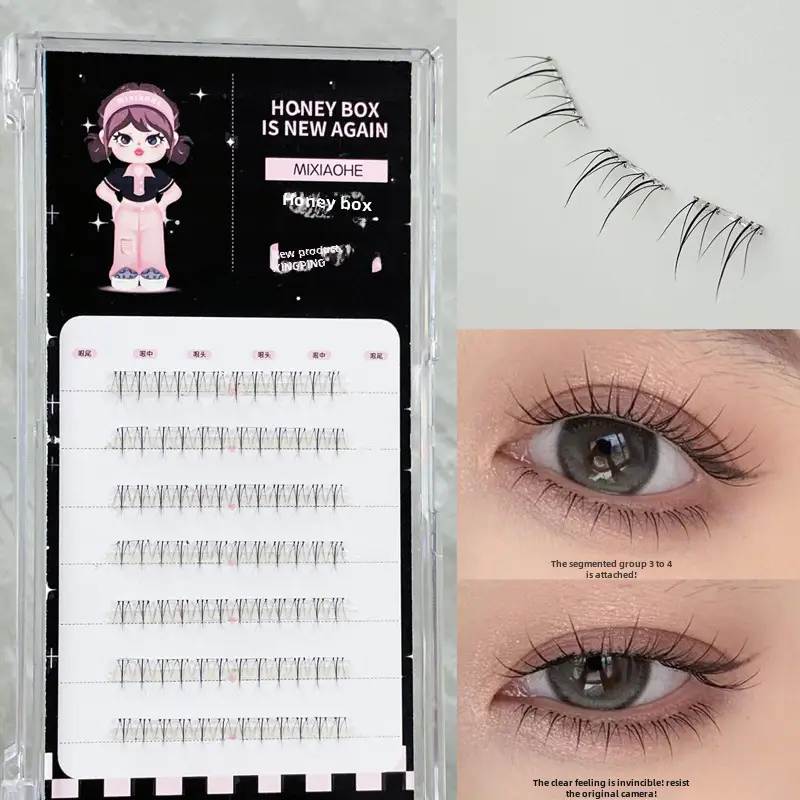 No-Need Glue-Free False Eyelashes for Natural Look