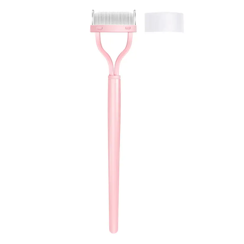 Straight handle pink single comb