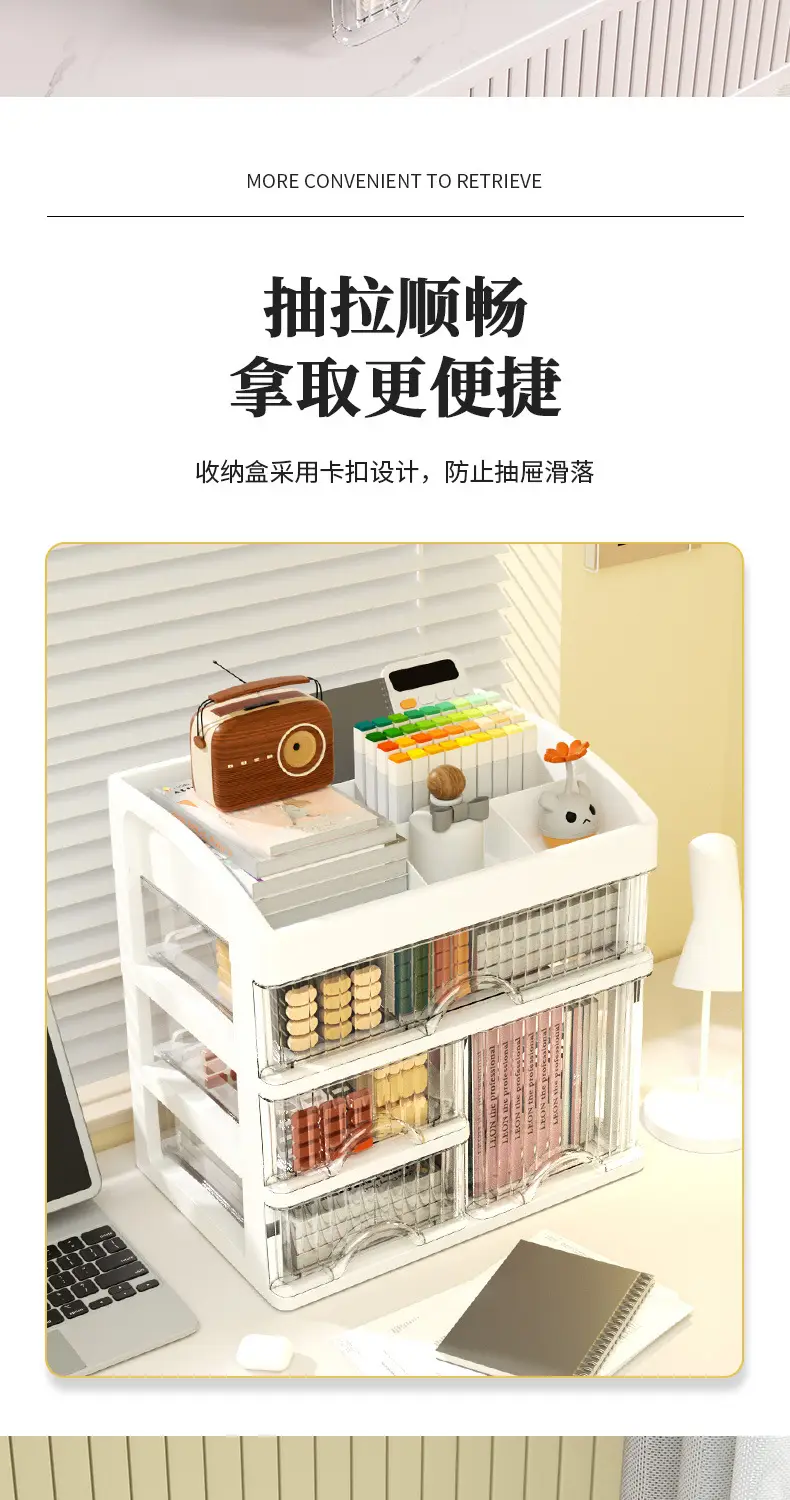White 4-Tier Makeup & Cosmetics Storage Rack — feature 10