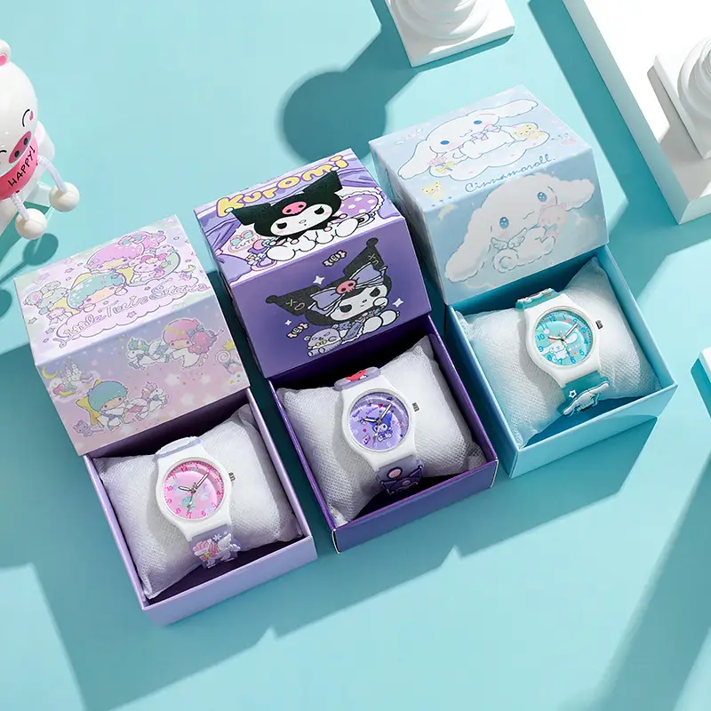 2024 New Children's Watches Wholesale Student Party Quartz Watch Popular Decoration Sanrio Cartoon Watch Foreign Trade