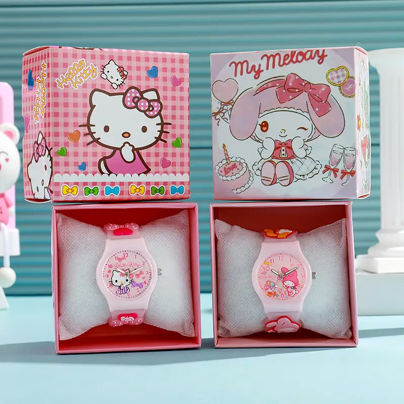 2024 New Children's Watches Wholesale Student Party Quartz Watch Popular Decoration Sanrio Cartoon Watch Foreign Trade