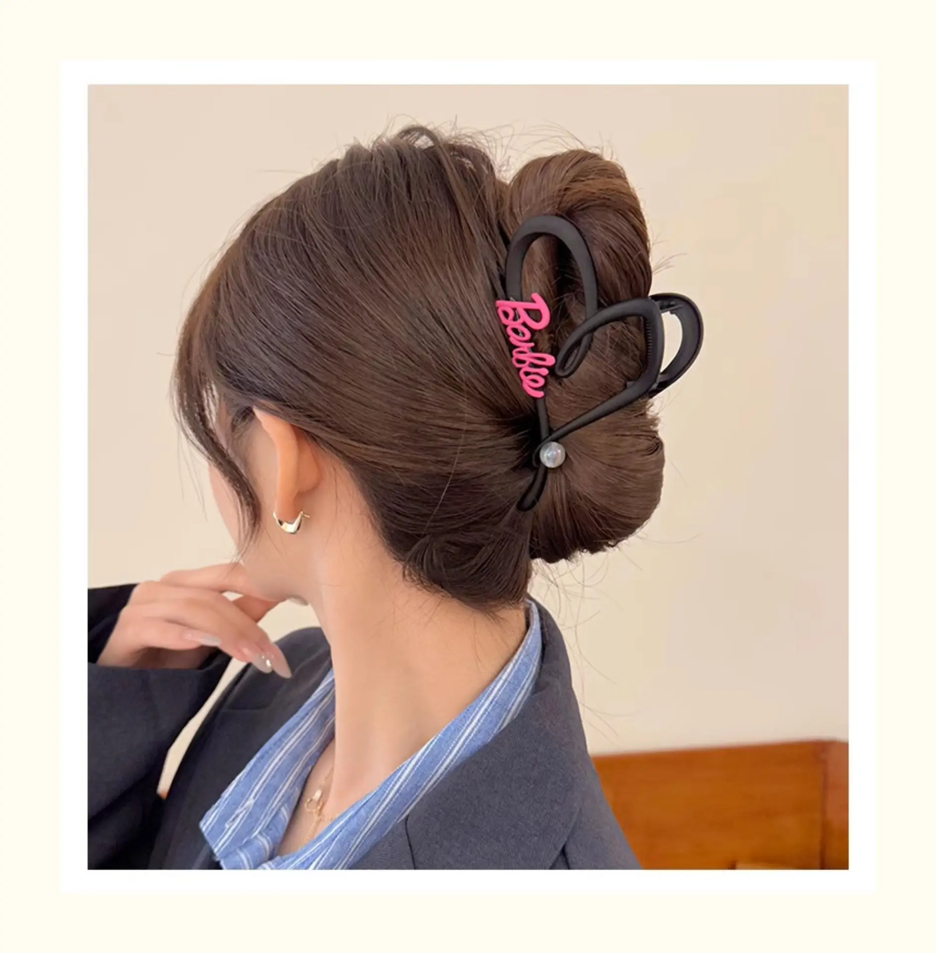 Love Letter Heart Shark Hair Clip for Women — feature 11