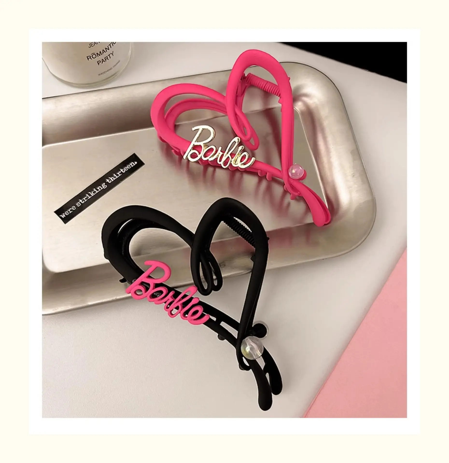 Love Letter Heart Shark Hair Clip for Women — feature 8