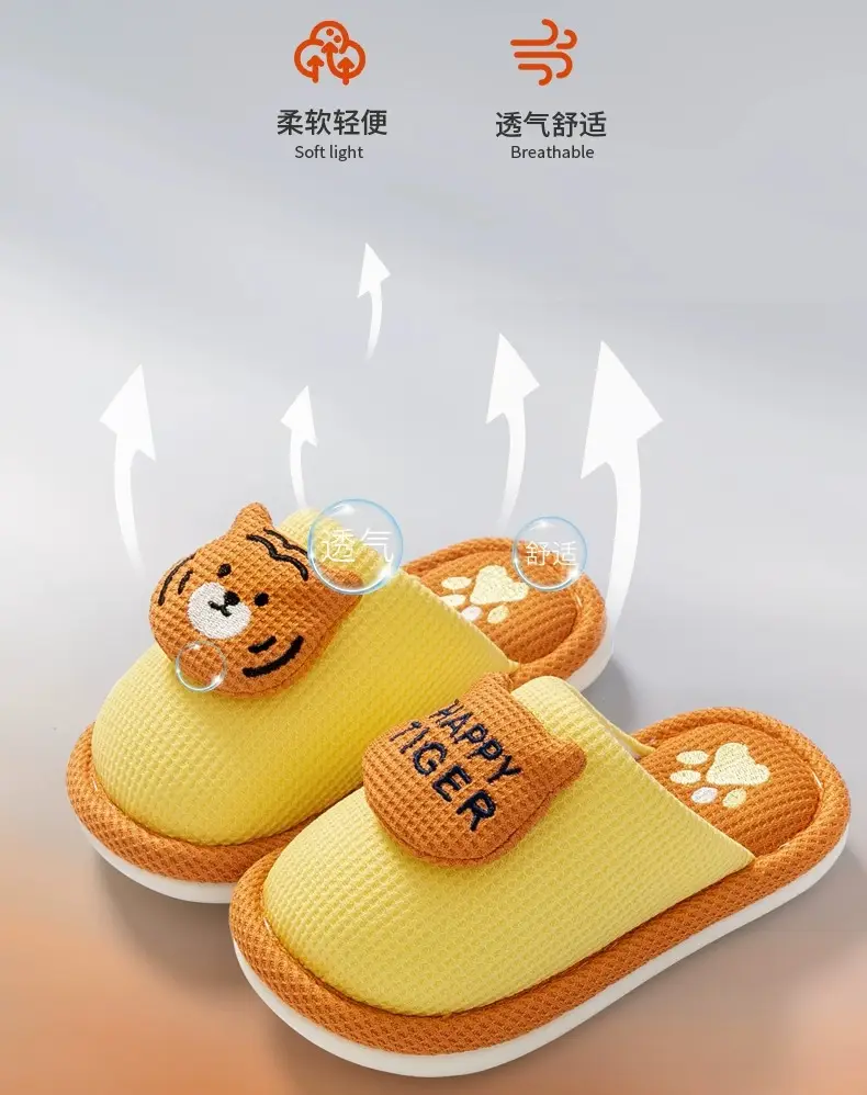 Cute Cotton Slippers, Winter Children's Slippers, Autumn Baby Cotton Slippers, Warm Shoes for Boys, Indoor Non-Slip Women's Home Wholesale — feature 18