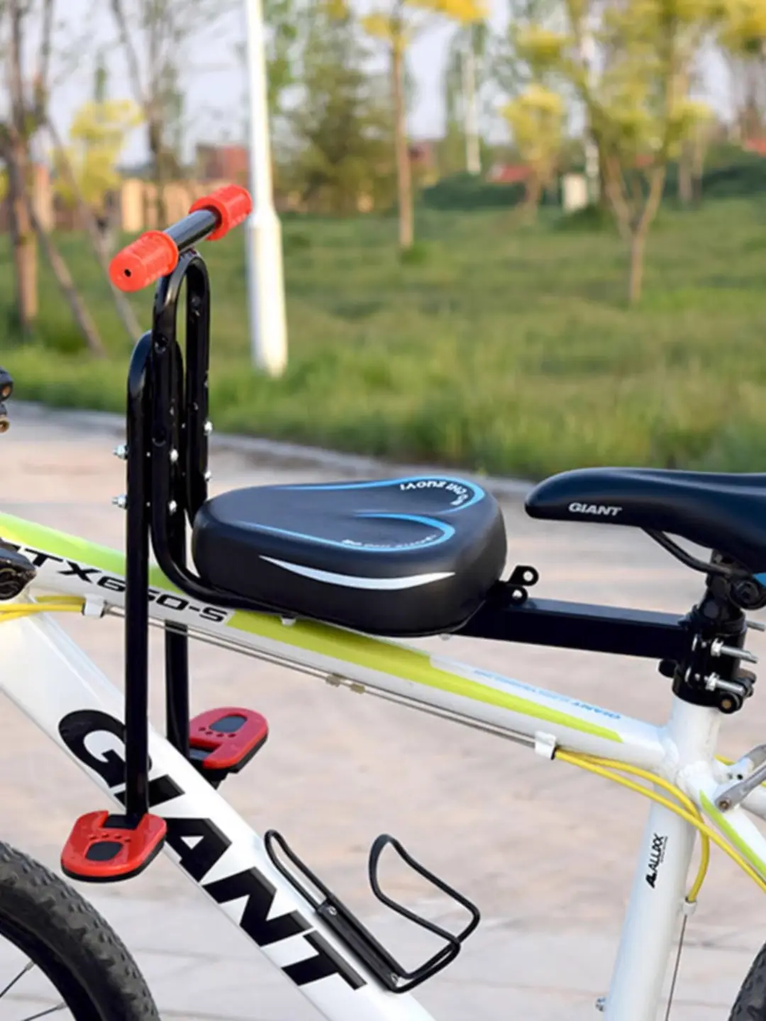 Cross-border mountain bike bicycle child seat electric car front baby safety seat variable speed car seat