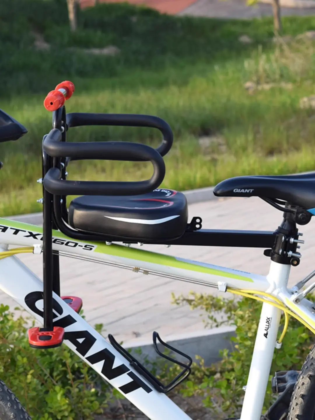 Cross-border mountain bike bicycle child seat electric car front baby safety seat variable speed car seat