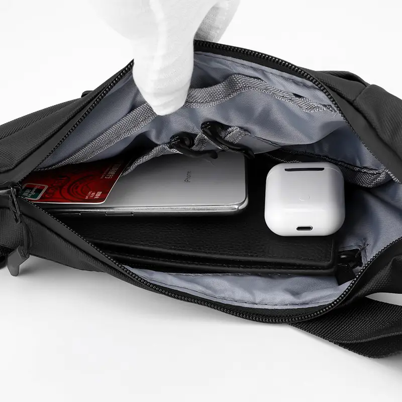 Men's Water-Proof Crossbody Bag Large Capacity Leather Membrane — feature 20
