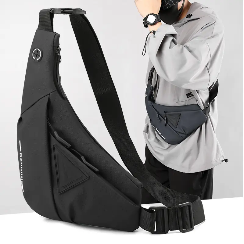Men's Water-Proof Crossbody Bag Large Capacity Leather Membrane — feature 37