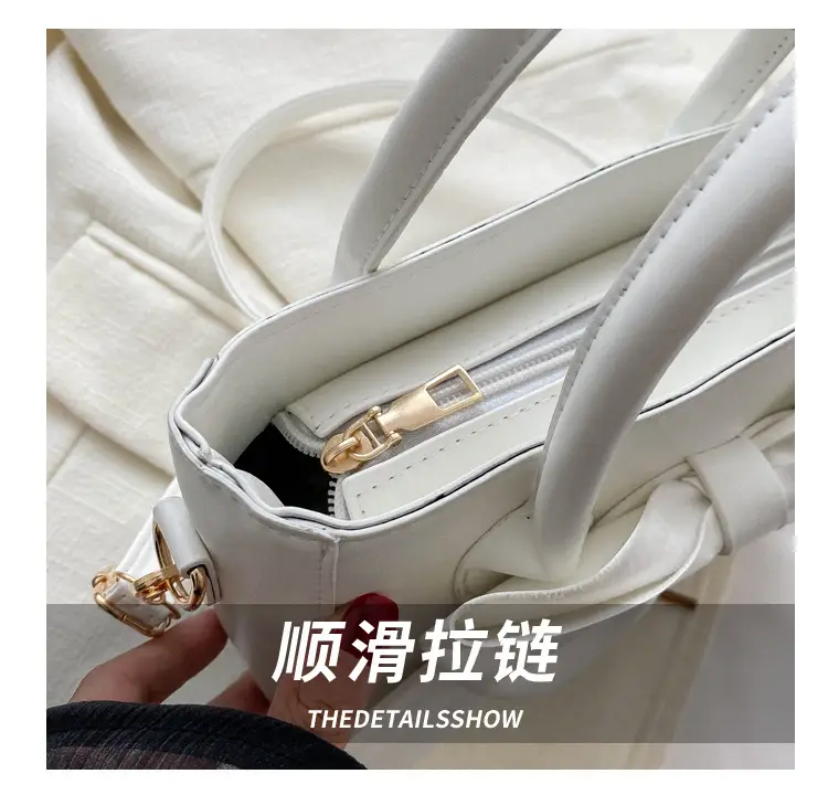 Women's White Bow Shoulder Bag 2024 — feature 4