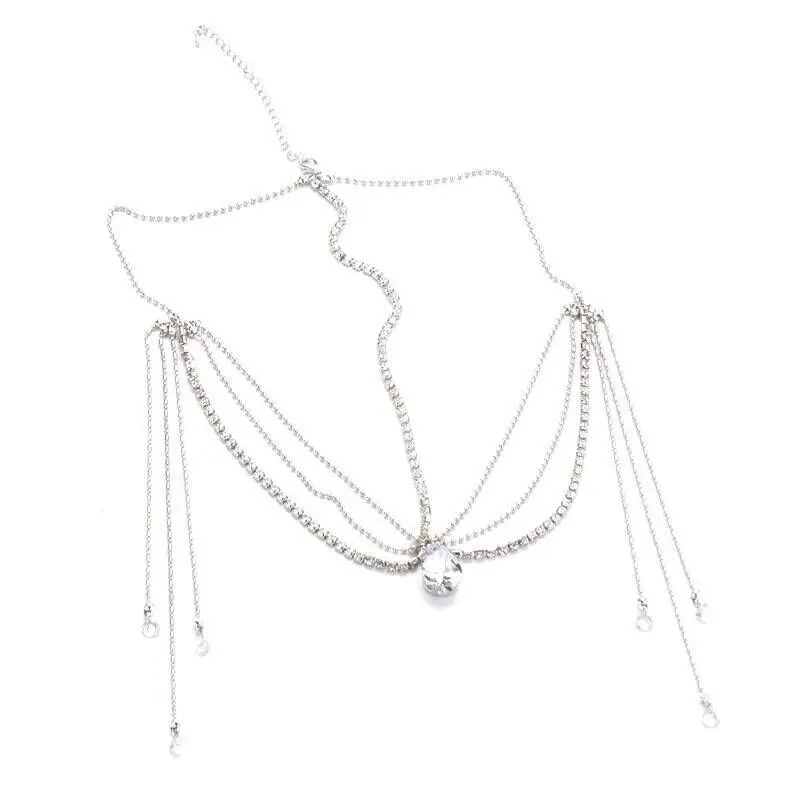Crystal Eyebrow Pendant & Antique Tassel Headwear Set — feature 11