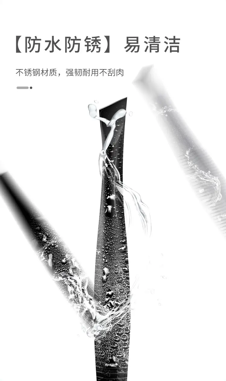 Eyebrow Trimming Clip with Stainless Steel Tweezers — feature 7