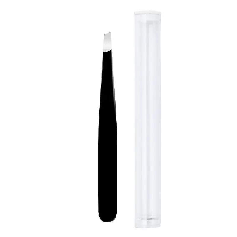 Eyebrow Trimming Clip with Stainless Steel Tweezers