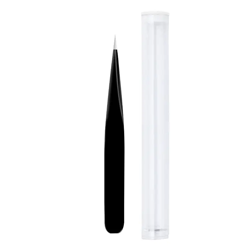 Eyebrow Trimming Clip with Stainless Steel Tweezers