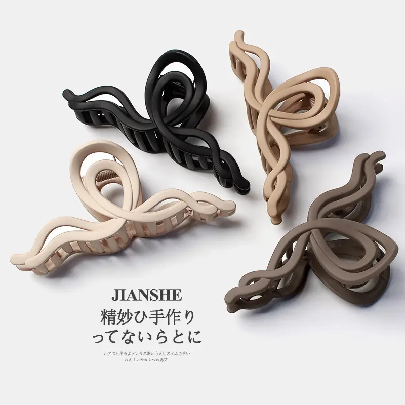 Jianshe Brown Hair Clip 2023 Autumn Winter - Image 8