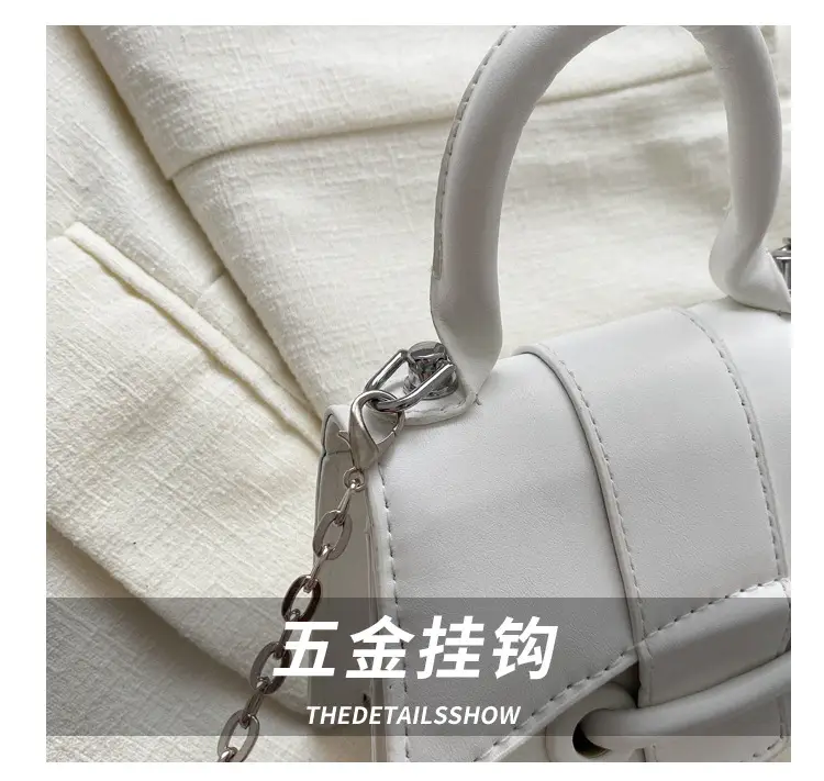 Pink Chain Shoulder Messenger Bag for Women — feature 4