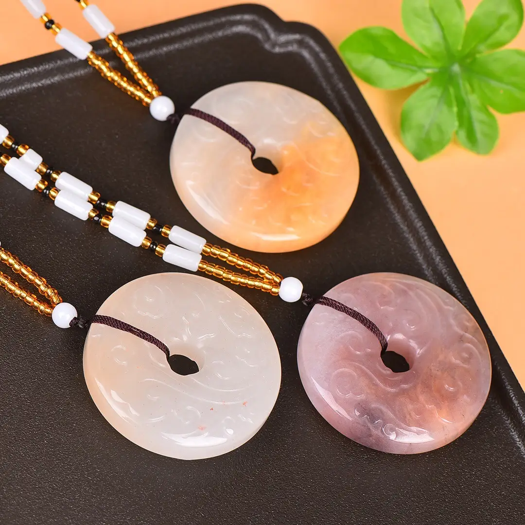 Jade Cloud Pattern Peace Buckle Set of 3 — feature 7