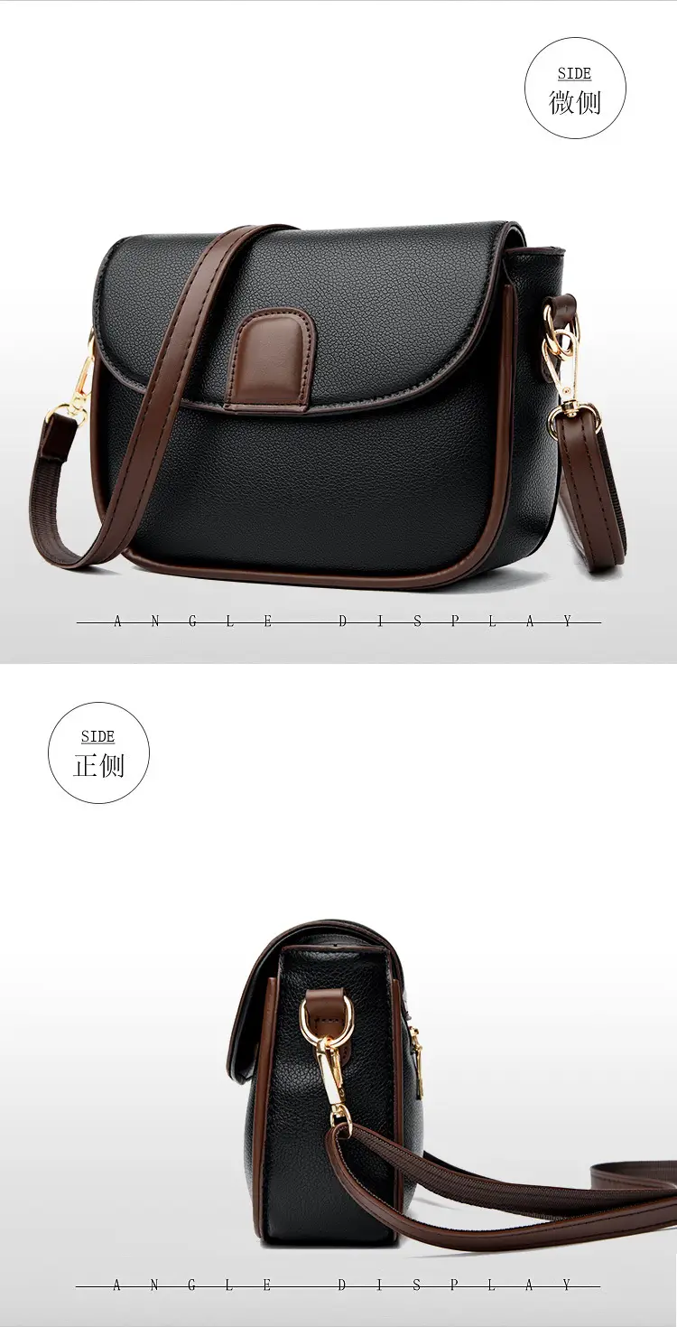 Women's Black Crossbody Phone Bag with Shoulder Strap — feature 19
