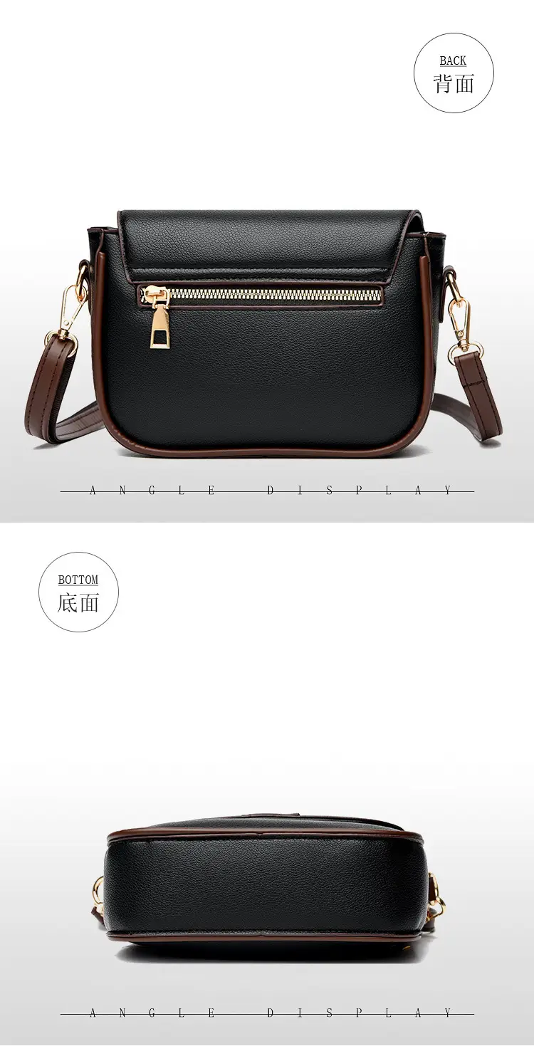 Women's Black Crossbody Phone Bag with Shoulder Strap — feature 20